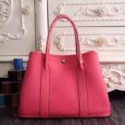 Best Knockoff Hermes Garden Party 36 30 Tote Bag in Imported Togo Leather Hot Pink VS07654
