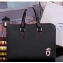 Best Quality PRADA Saffiano Leather Business Briefcase P3290 Black VS04435