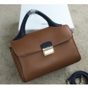 Best Replica Celine Small Top Handle Bag Original Leather C20135S Wheat VS06246
