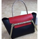 Celine Belt Bag Original Leather CLT98312M Black&Red&Khaki VS03126