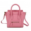 Celine Luggage Nano Bag Original Leather CL88029 Pink VS08367