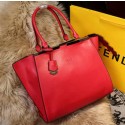 Fendi 3Jours Tote Bag Original Leather FJ2352 Red VS02305