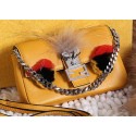 Fendi Baguette Bag Original Leather F80354 Yellow VS02434