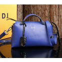 Fendi BY THE WAY Bag Calfskin Leather FD2356 Blue VS02522