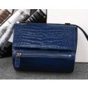 Givenchy Pandora Box Bag Croco Leather G9986 Royal VS01409