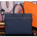 Hermes Briefcase Original Calf Leather HM98291 Royal VS08699