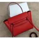 Imitation Celine mini Belt Bag Original Leather C98311 Red VS09646