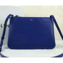 Imitation Celine Trio Original Leather Shoulder Bag C98318 Blue VS07708