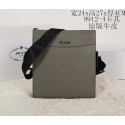 Imitation Quality Prada Calf Leather Messenger Bag 99124 Khaki VS07839