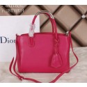 Knockoff Dior ADDICT Bag Two-Tone Calfskin Leather D8811 Rose VS08086