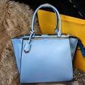 Luxury Fendi 3Jours Tote Bag Original Leather FJ2352 SkyBlue VS04949