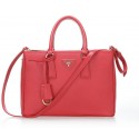 Prada 30cm Saffiano Leather Tote Bag BN1801 Red VS09703