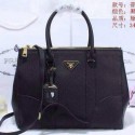Prada Grainy Leather Tote Bag BN2830 Black VS09113