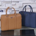 Prada Saffiano Calf Leather Briefcase PF8687 VS06926