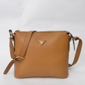 Prada Shoulder Hobo Bag BT0979 in Apricot Original Clafskin Leather XZ VS05759