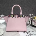 Quality Fendi 3Jours Tote Bag Pink Original Leather 8BH333 VS07078