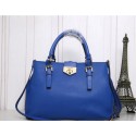 Replica AAA Prada Original Leather Tote Bag BN8019 Blue VS03965