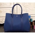 Replica High Quality Hermes Garden Party 36cm 30cm Tote Bag Canvas Blue VS07323