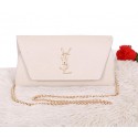 Saint Laurent Small Betty Bag Calf Leather Y7139 OffWhite VS04015