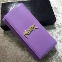 Yves Saint Laurent Flap Wallet Y30180 Lavender VS02403