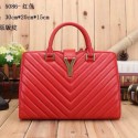 Yves Saint Laurent Monogramme Small Cabas Chyc Bag Y5086 Red VS05487