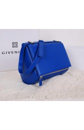 AAAAA Givenchy Pandora Box Bag Calfskin Leather G0766 Blue VS08773