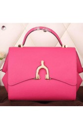 AAAAA Hermes Stirrup Top Handle Bag H30560 Rose VS01535