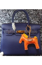 Best Quality Imitation Hermes Birkin 30CM Tote Bags Litchi Leather H30LI Royal VS03597