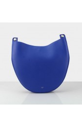 Celine Hobo Handbag Original Leather 174893 Blue VS07115