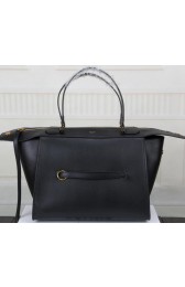 Celine Ring Bag Smooth Calfskin Leather 176203 Black VS02024