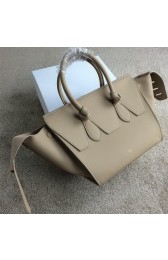Celine Tie Nano Top Handle Bag Smooth Leather 98313 Beige VS05125