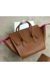 Celine Tie Top Handle Bag Original Leather 98314 Wheat VS04894