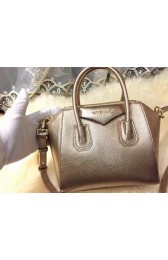 Copy Givenchy mini Antigona Bag Goat Leather G1900 Gold VS09848