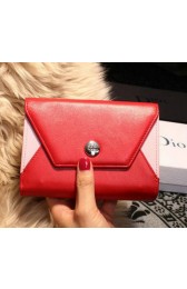 Dior ADDICT RENDEZ-VOUS Wallet M4016 Red&Pink VS03280