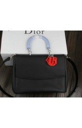 Dior Be Dior Flap Bag Nappa Leather CD99018L Black VS06896