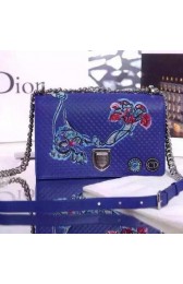 Dior Diorama Bag Original Leather CD0012 Blue VS01470