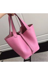 Hermes Picotin Lock 22 Tote Bag Togo Leather Pink HP1112 VS06314