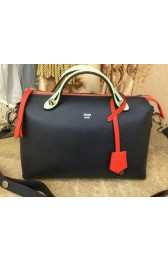 Imitation Fendi BY THE WAY Bag Calfskin Leather F55209 Black&Green VS09062