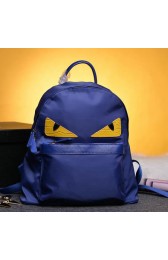 Imitation Fendi Selleria Backpacks Fabric FD2222 Blue VS08951
