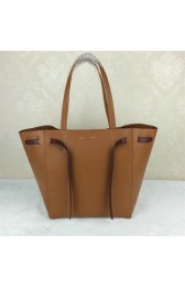 Imitation Quality Celine Medium Cabas Phantom Bag Grainy Leather C2208 Wheat VS06402