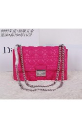 MISS DIOR D0903 Rosy Sheepskin Leather Shoulder Bag VS06261