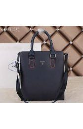 PRADA Saffiano Leather Business Tote Bag 500463 Royal VS05979