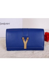 Quality Yves Saint Laurent Chyc Travel Case Smooth Leather Y7141 Royal VS05593