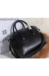 Replica Givenchy Antigona Bag Smooth Leather G9981S Black VS09274