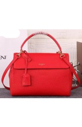 Saint Laurent Medium Moujik Top Handle Bags 311236 Red VS09638