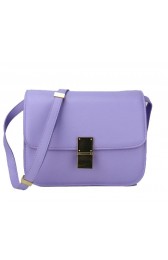 Sale 1:1 Celine Classic Box Small Flap Bag Calfskin 88007 Lavender VS04903