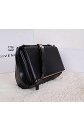 Top Knockoff Givenchy Pandora Box Bag Calfskin Leather G0766 Black VS03784