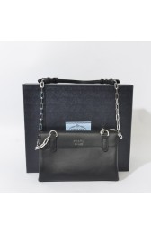 2014 Newest Prada Medium Lux Flap Crossbody Bag BT0995 in Black Original Calfskin Leather XZ VS05853