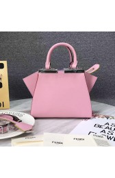 AAA Fendi 3Jours Tote Bag Pink Original Leather F280501 VS03006