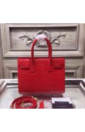 AAA Yves Saint Laurent Classic Sac De Jour Bag Y71025S Red VS01223
